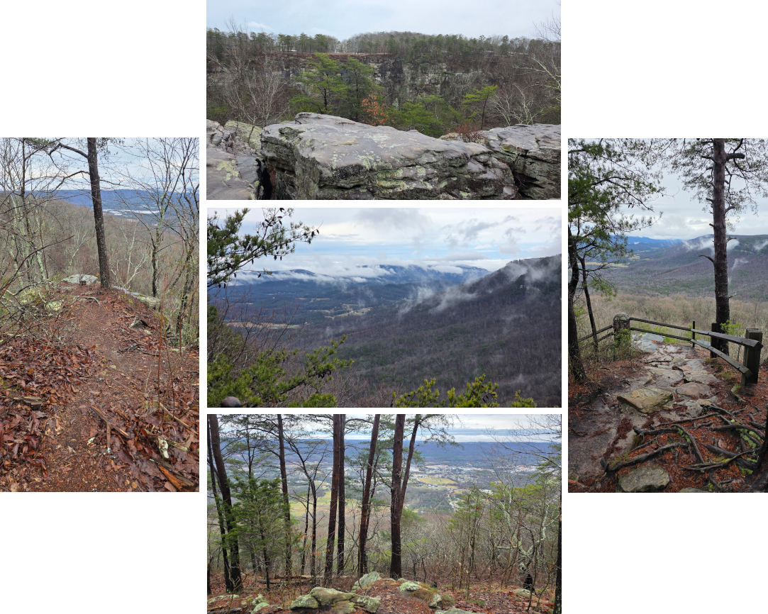 West Rim Loop - Cloudland Canyon State Park